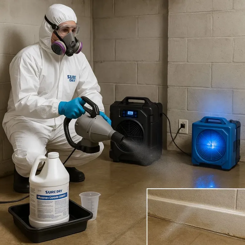 Sanitization and Odor Removal process in Port Ewen, NY
